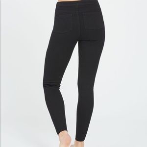 SPANX Jean-Ish® Ankle Black Leggings
